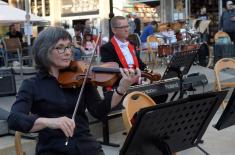 Koncert srpskog i britanskog vojnog orkestra na otvorenom