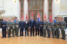 The youngest officers of the Serbian Armed Forces promoted