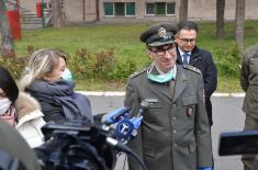 Министар Вулин у ВМЦ Карабурма: Испунили смо наређење врховног команданта, за 10 дана успоставили болницу  