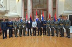 The youngest officers of the Serbian Armed Forces promoted