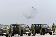 General Rehearsal for the Demonstration “Freedom 2017” at Batajnica Airport