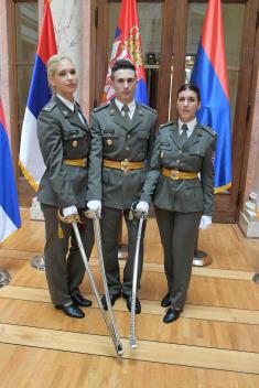 The youngest officers of the Serbian Armed Forces promoted