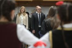 Minister Vučević attends St. Sava Day celebration in Kumanovo