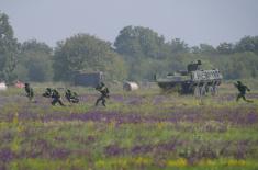 President of Republic and Supreme Commander Aleksandar Vučić Attended Demonstration of Capabilities of Part of Serbian Armed Forces Units  