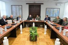 Командант Копнене војске Европске команде ОС САД у посети Србији