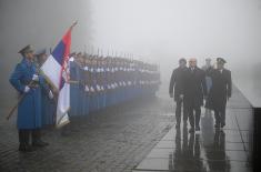 Положен венац на Авали поводом Дана државности