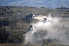 Minister Vulin and General Mojsilović at Pasuljanske Livade and Pešter at Preparations for the Exercise “Century of the Victors 1918-2018”