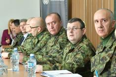 Minister of Defence Visited the Institute for Strategic Research