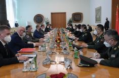 President Vučić meets with Chinese Minister of Defence Fenghe