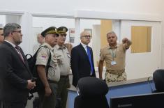 Minister Vučević visits Serbian contingent at UNFICYP headquarters