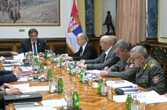 Одржана седница Колегијума министра одбране
