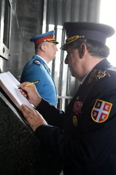 Chief of General Staff laid a wreath at the Monument to the Unknown Hero on Avala