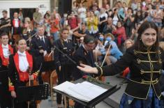 Концерт српског и британског војног оркестра на отвореном