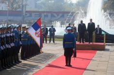 Ceremonial welcome for the President of the Democratic Republic of Congo