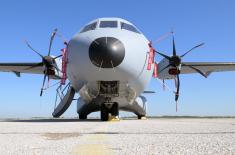 First of two CASA C-295 transport aircraft enters service with Serbian Armed Forces