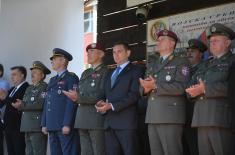 Minister Vulin: The military is our rampart against any evil, crime and storm