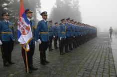 Chief of General Staff laid a wreath at the Monument to the Unknown Hero on Avala