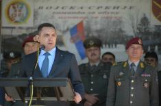 Minister Vulin: The military is our rampart against any evil, crime and storm