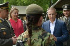Stefanović: Today, Serbia is a serious country that takes care of its armed forces