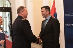 Састанак министра Ђорђевића са генералом Хоџисом