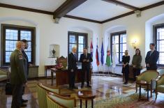 Minister Vučević meets with Mayor of Ljubljana Janković