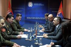 Minister Vulin invited for an official visit to Belarus Armed Forces