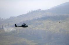 Minister Vulin and General Mojsilović at Pasuljanske Livade and Pešter at Preparations for the Exercise “Century of the Victors 1918-2018”