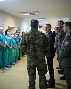 Ministar Stefanović: Vojna bolnica „Karaburma“ uskoro dobija multislajsni skener 