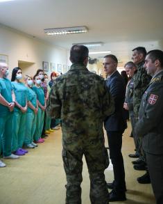 Minister Stefanović: “Karaburma“ Military Hospital will soon get a multislice CT scan