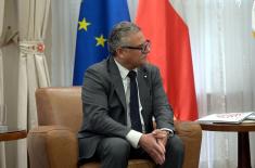 Meeting between Minister Vučević and Ambassador of Czech Republic