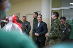 Minister Stefanović: “Karaburma“ Military Hospital will soon get a multislice CT scan