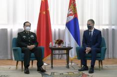 Ministers Stefanović and Fenghe: Cooperation in the field of defence at the highest level