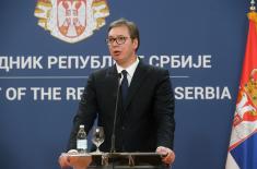 Predsednik Vučić: Srbija i DR Kongo razgovaraće i o razvoju vojno-tehničke saradnje