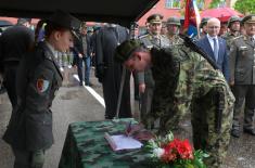 Class of June 2023 take oath of enlistment, Minister Vučević attends