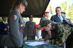 Minister Vulin: The military is our rampart against any evil, crime and storm