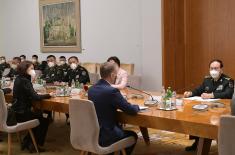 Ministers Stefanović and Fenghe: Cooperation in the field of defence at the highest level