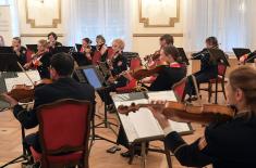 Serbian and British military orchestras give concert at Central Military Club