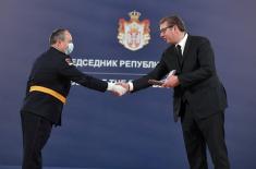 Uručena odlikovanja pripadnicima Ministarstva odbrane i Vojske Srbije  