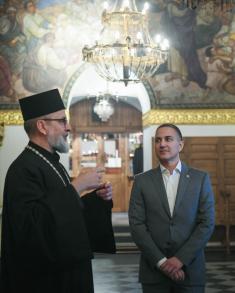 Chapel of St. George, patron saint of military, in Ružica Church being renovated