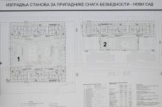 Construction of apartments for members of the security system has begun in Novi Sad