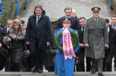 Председник Грузије Кавелашвили положио венац на Споменик незнаном јунаку на Авали