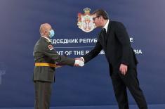 Ministry of Defence and Serbian Armed Forces’ members receive decorations