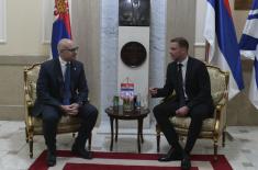 Meeting between Minister Vučević and Mayor of Banja Luka Stanivuković