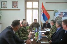 Министар Гашић обишао Центар Министарства одбране у Златиборском округу