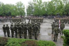 Class of June 2023 take oath of enlistment, Minister Vučević attends