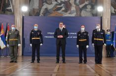 Uručena odlikovanja pripadnicima Ministarstva odbrane i Vojske Srbije  