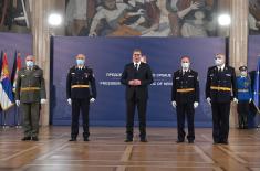 Ministry of Defence and Serbian Armed Forces’ members receive decorations