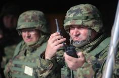 Minister Vulin and General Mojsilović at Pasuljanske Livade and Pešter at Preparations for the Exercise “Century of the Victors 1918-2018”