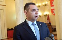 Minister Vulin: The Ministry of Defense and the Serbian Armed Forces take care of the existential issues of their members