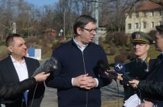 Predsednik Vučić: Zadovoljan sam što smo za kratko vreme, u poslednjih pet godina, uspeli posle teških reformi da mnogo obnovimo i uradimo